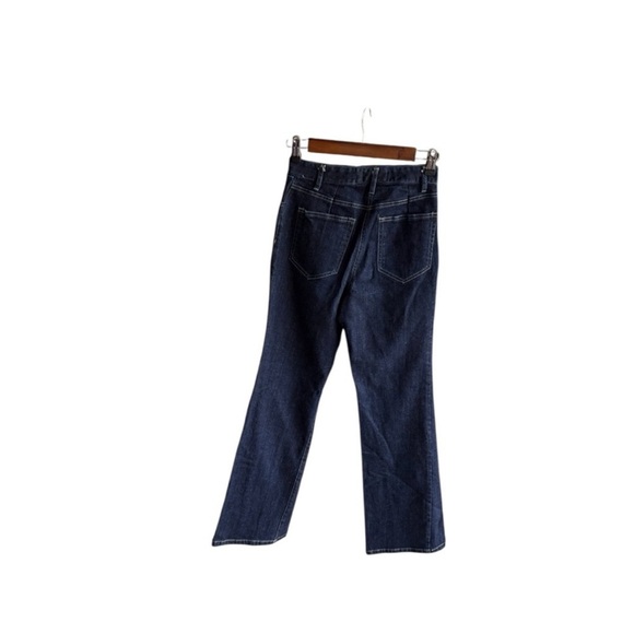 Nili Lotan Dark Blue Flare Jeans - Picture 6 of 11